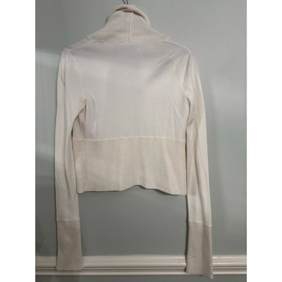 White House Black Market Cropped Open-Front Knit Cardigan – Women’s Medium - Picture 2 of 4